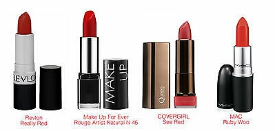 Neutral/True Red Lipsticks